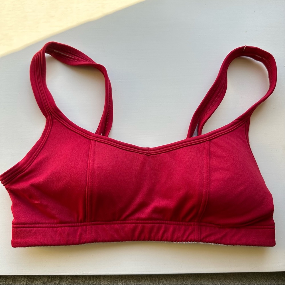 Champion Sports Bra - Red, Size Small